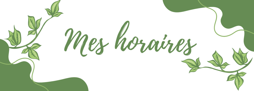 mes horaires